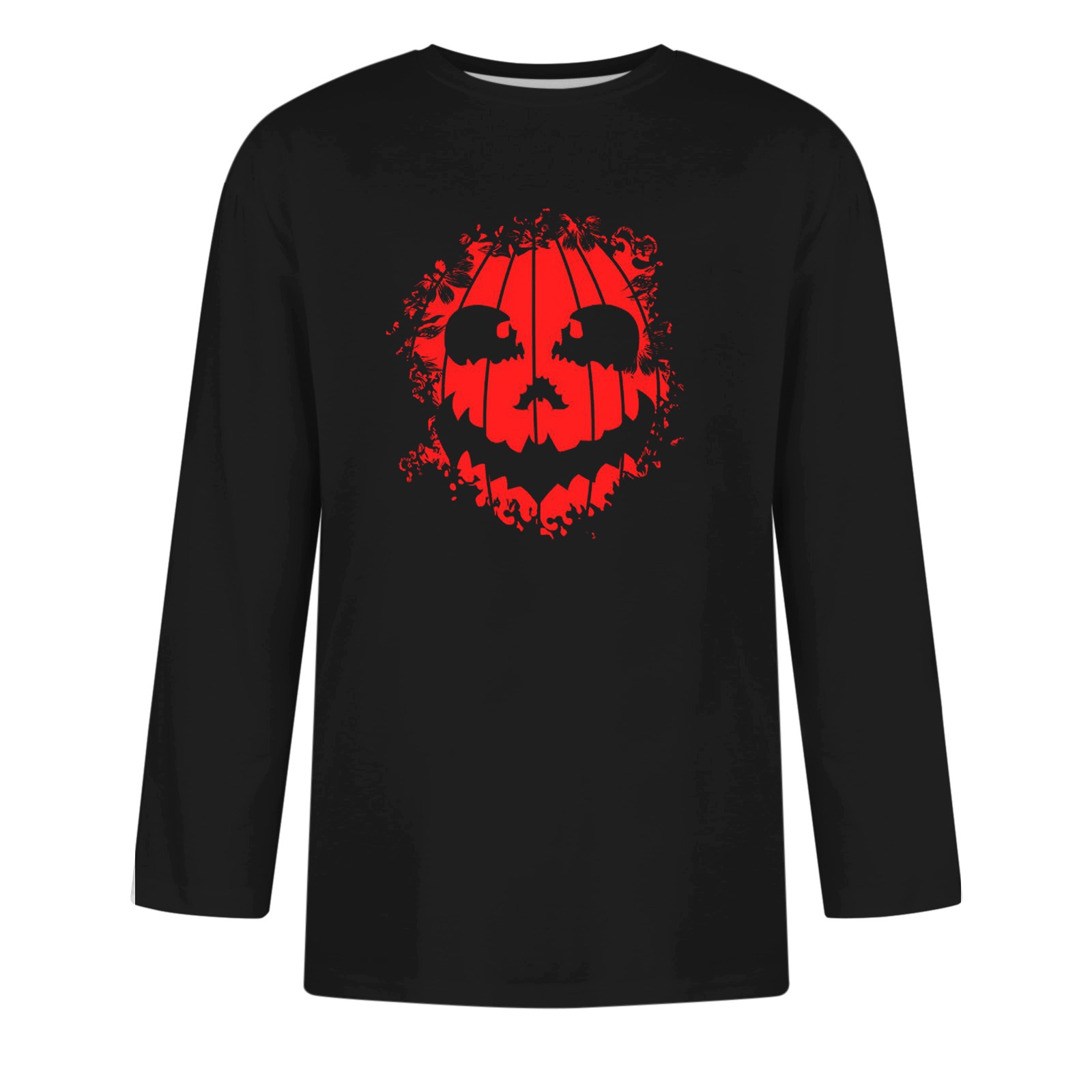 Men's 3D Printed T Shirts 3/4 Sleeve Round Neck Halloween Casual Large Size Tops - Bild 19 von 42